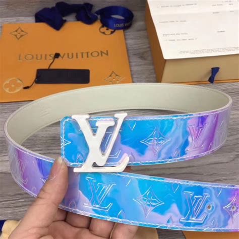 cintura louis vuitton uomo arcobaleno|louis vuitton belts.